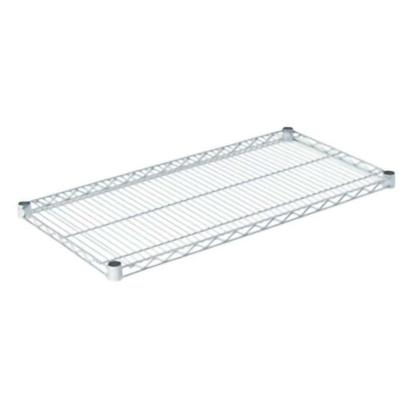 Wire Shelf with Chromate Finish, 18" x 36"